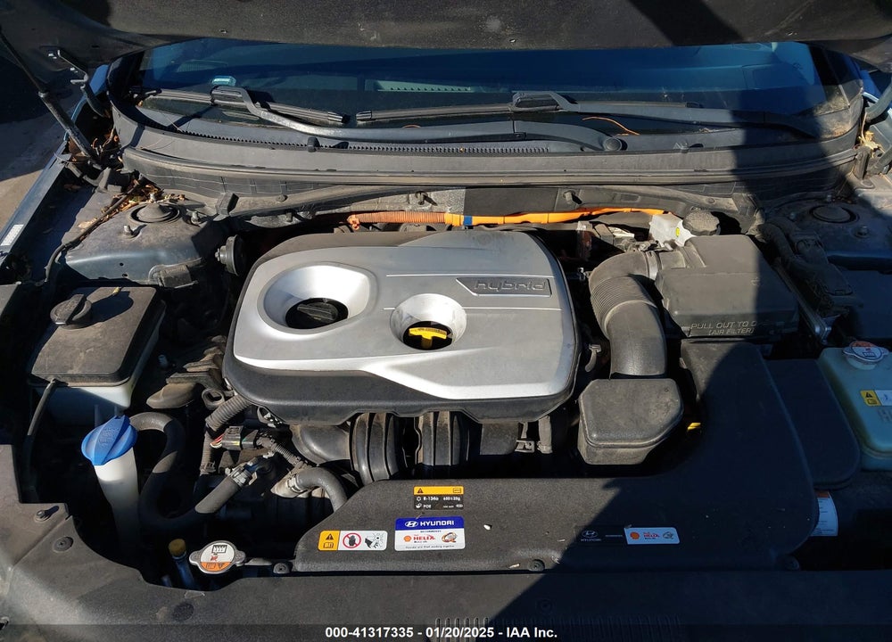 2016 HYUNDAI SONATA HYBRID VIN: KMHE24L17GA009029