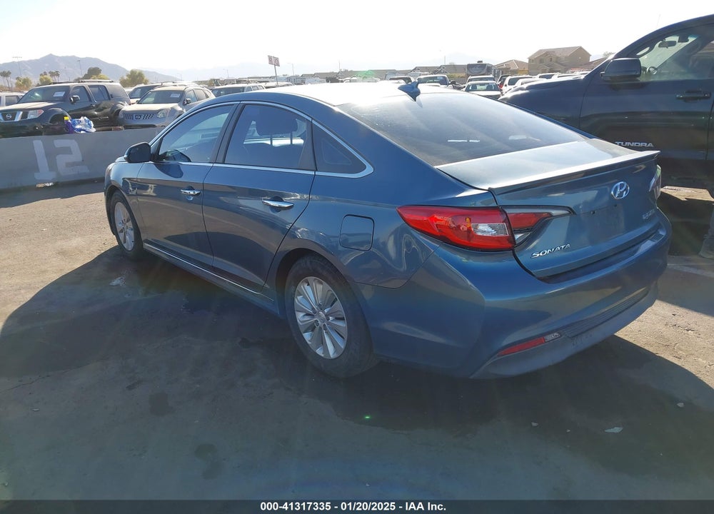 2016 HYUNDAI SONATA HYBRID VIN: KMHE24L17GA009029