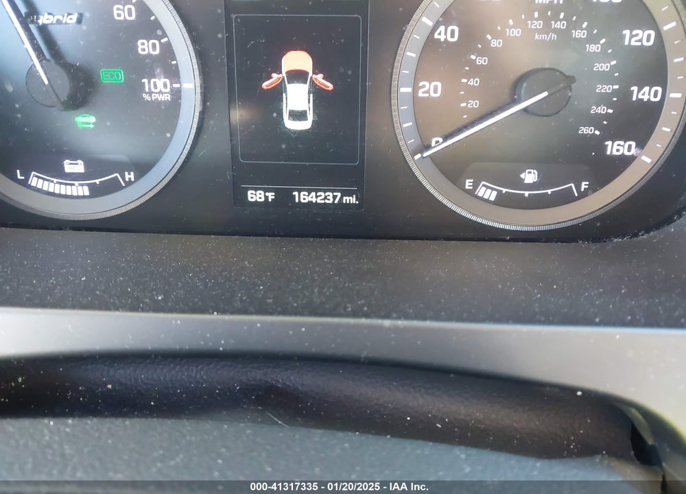 2016 HYUNDAI SONATA HYBRID VIN: KMHE24L17GA009029