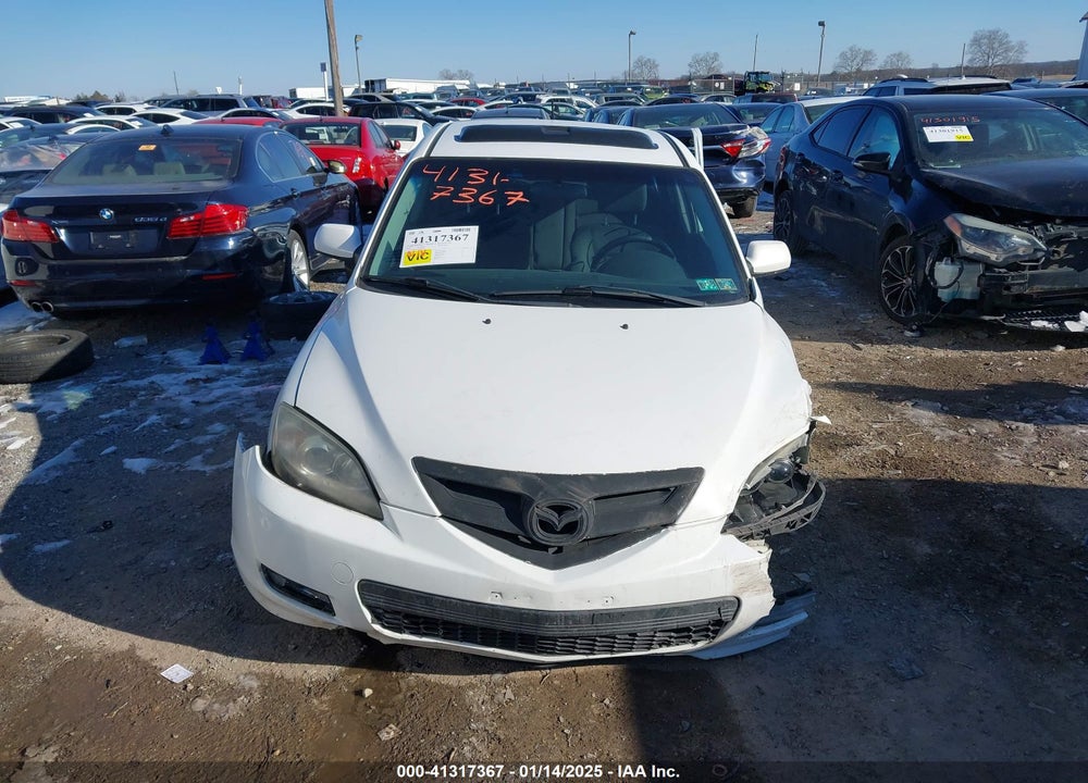 2008 MAZDA MAZDA3 VIN: JM1BK344781857892