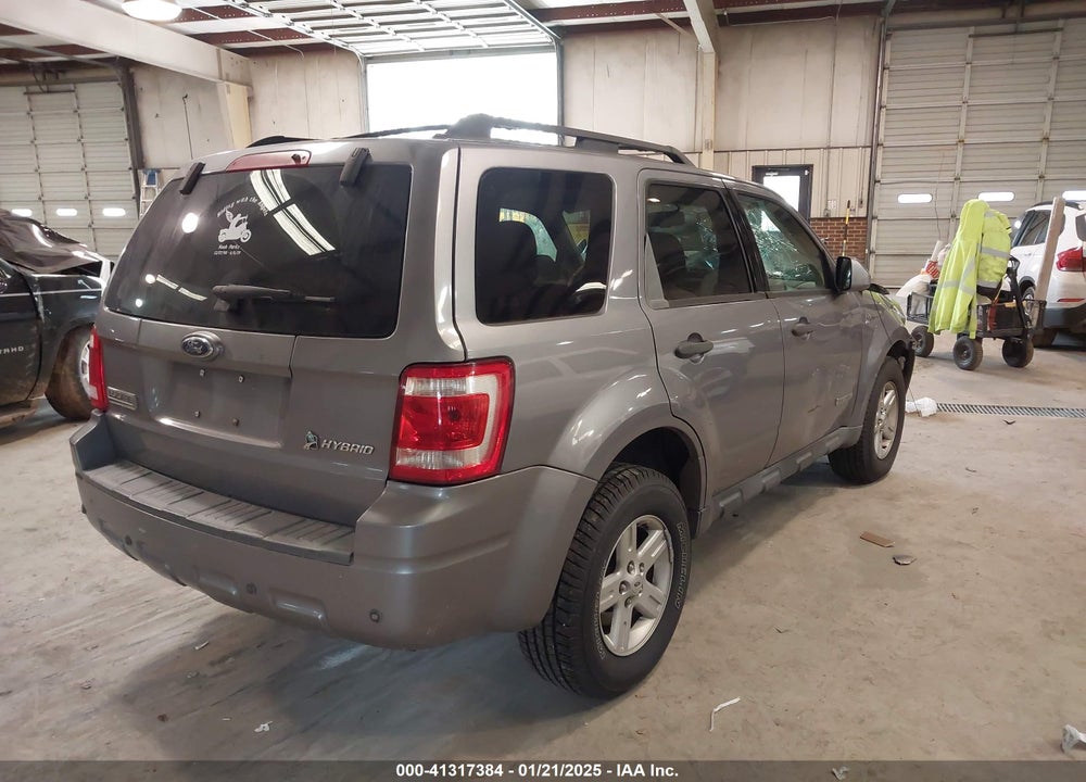 2008 FORD ESCAPE HYBRID VIN: 1FMCU49H88KC44878