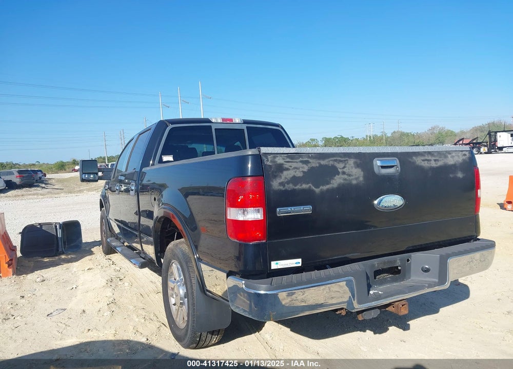 2008 FORD F-150 LARIAT VIN: 1FTPW14V18FA94830