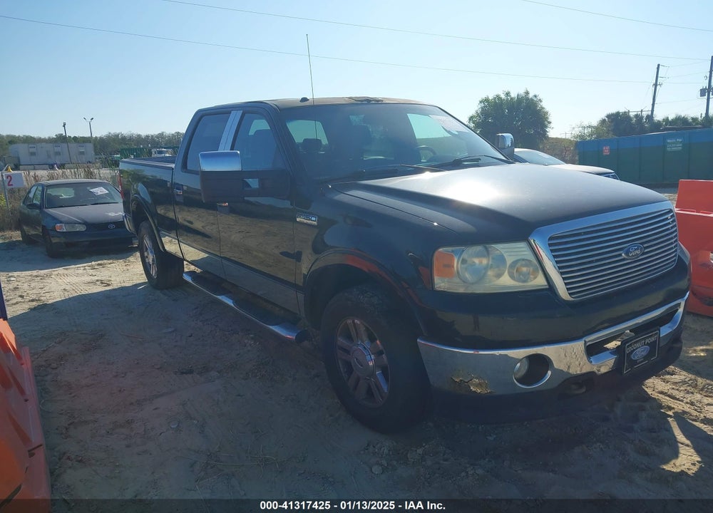 2008 FORD F-150 LARIAT VIN: 1FTPW14V18FA94830