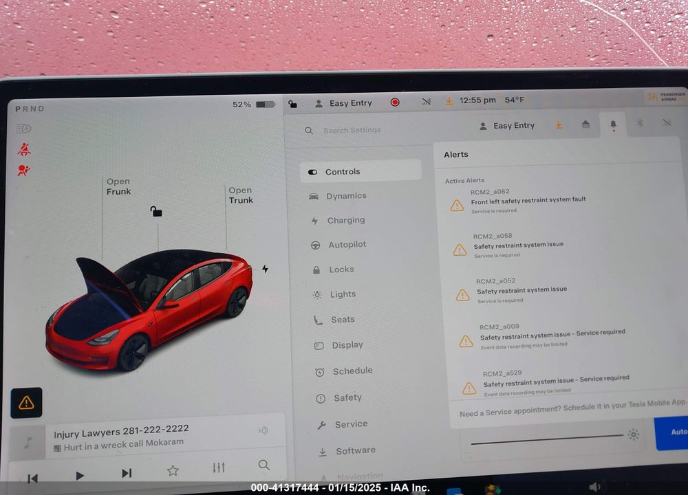 2022 TESLA MODEL 3 VIN: 5YJ3E1EB5NF152072