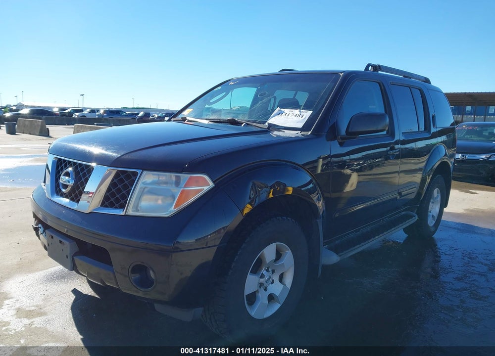 2005 NISSAN PATHFINDER VIN: 5N1AR18W55C783407