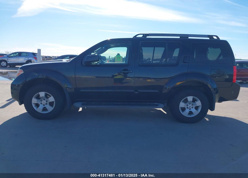 2005 NISSAN PATHFINDER VIN: 5N1AR18W55C783407