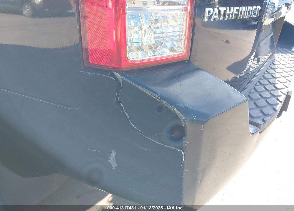 2005 NISSAN PATHFINDER VIN: 5N1AR18W55C783407