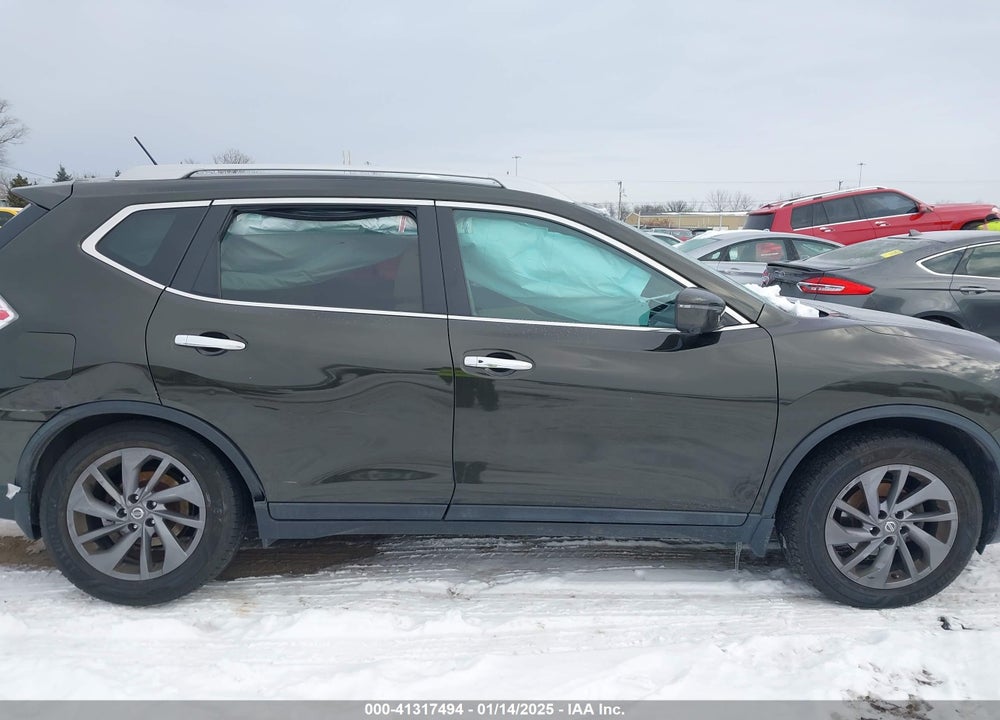 2016 NISSAN ROGUE SL VIN: 5N1AT2MV9GC802922