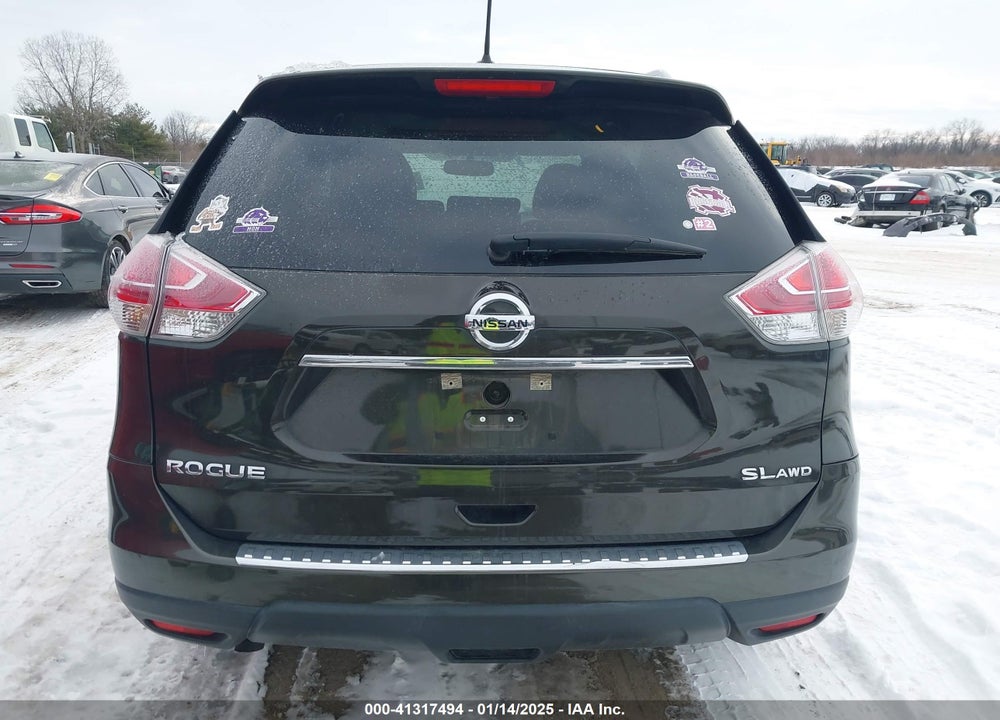 2016 NISSAN ROGUE SL VIN: 5N1AT2MV9GC802922