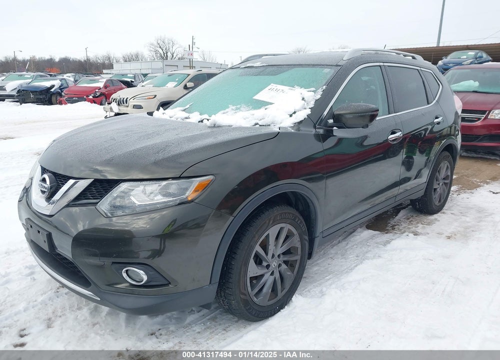 2016 NISSAN ROGUE SL VIN: 5N1AT2MV9GC802922