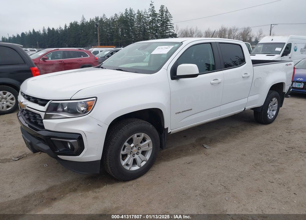 2021 CHEVROLET COLORADO VIN: 1GCGTCEN5M1177381