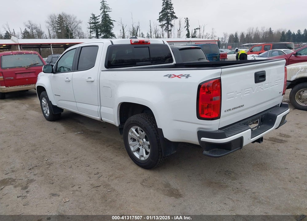2021 CHEVROLET COLORADO VIN: 1GCGTCEN5M1177381