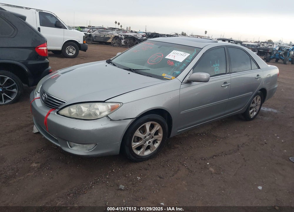 2005 TOYOTA CAMRY XLE VIN: 4T1BE30K75U952244