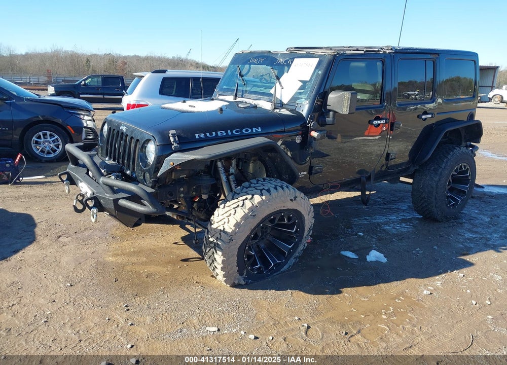 2016 JEEP WRANGLER UNLIMITED RUBICON VIN: 1C4BJWFGXGL275493