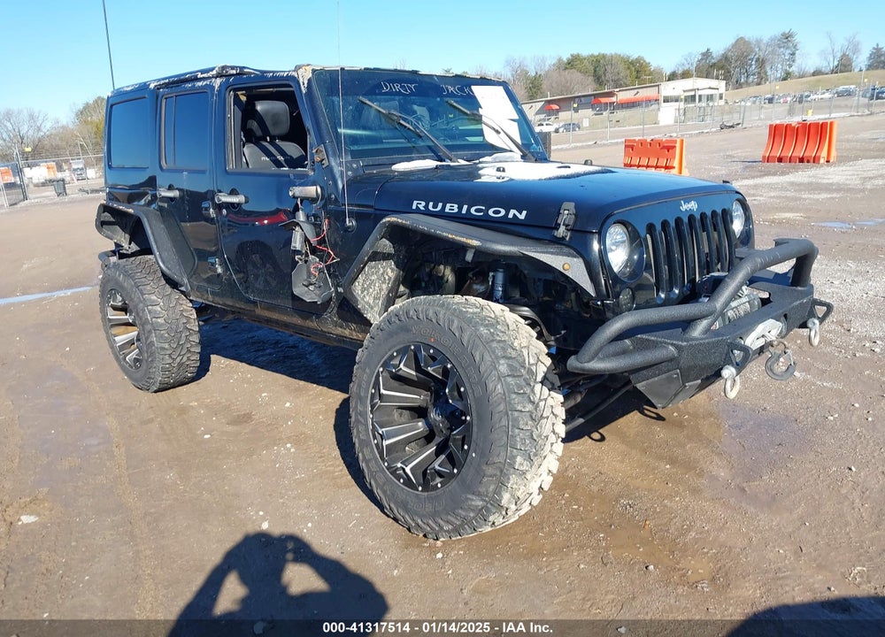 2016 JEEP WRANGLER UNLIMITED RUBICON VIN: 1C4BJWFGXGL275493