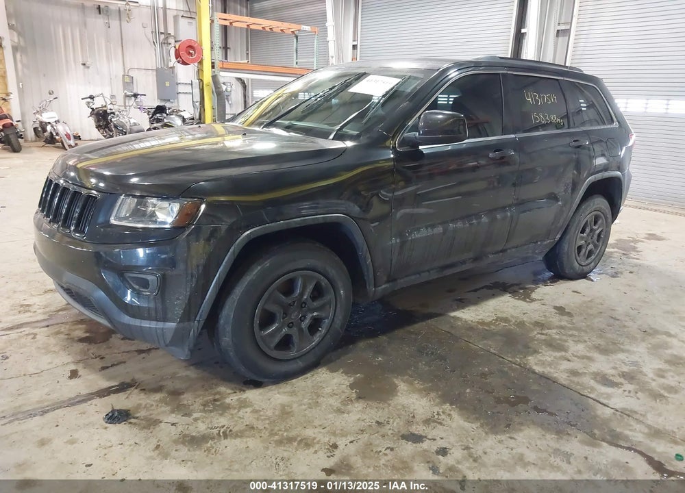 2014 JEEP GRAND CHEROKEE LAREDO VIN: 1C4RJFAG3EC132596