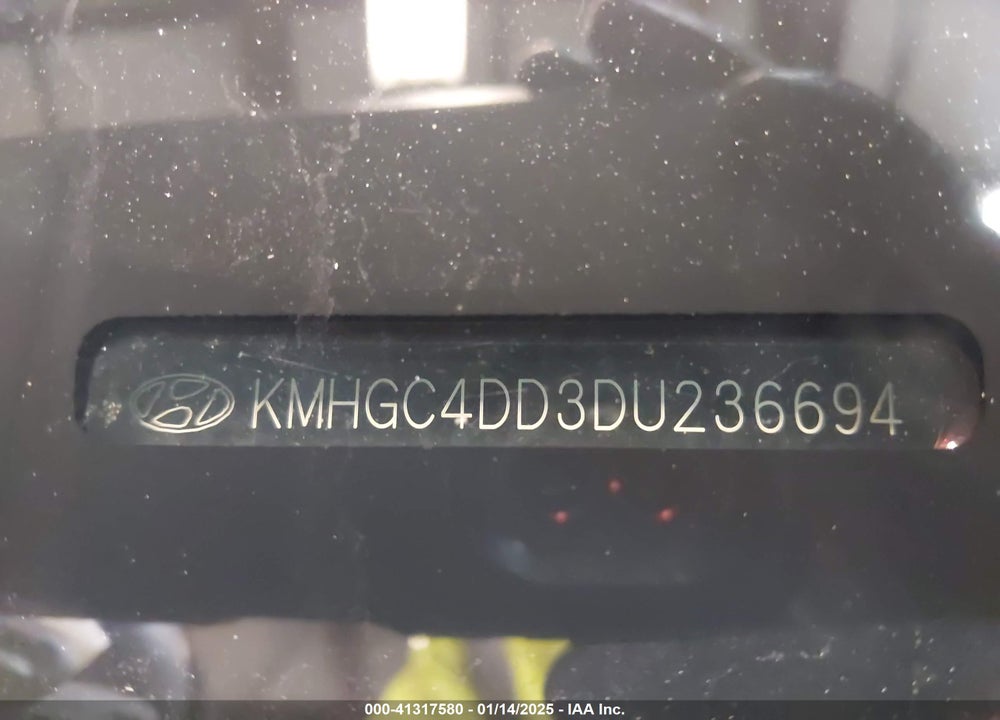 2013 HYUNDAI GENESIS 3.8 VIN: KMHGC4DD3DU236694