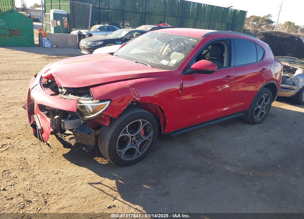 2018 ALFA ROMEO STELVIO SPORT AWD VIN: ZASFAKPN0J7B87132
