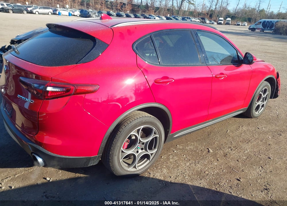 2018 ALFA ROMEO STELVIO SPORT AWD VIN: ZASFAKPN0J7B87132