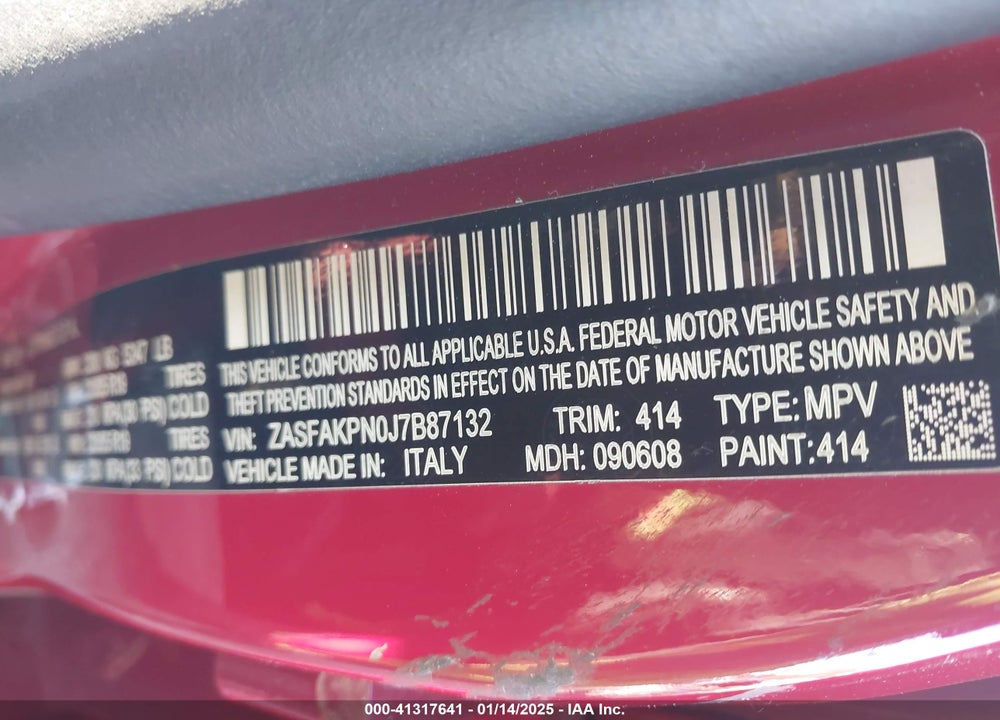 2018 ALFA ROMEO STELVIO SPORT AWD VIN: ZASFAKPN0J7B87132