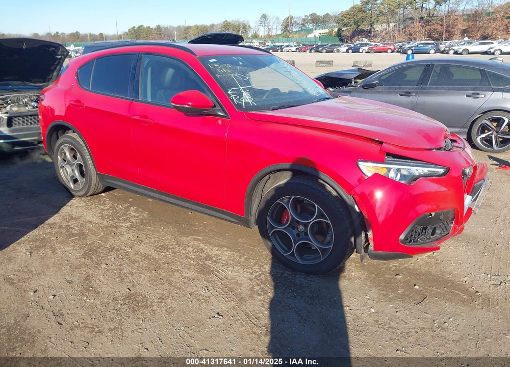 2018 ALFA ROMEO STELVIO SPORT AWD VIN: ZASFAKPN0J7B87132