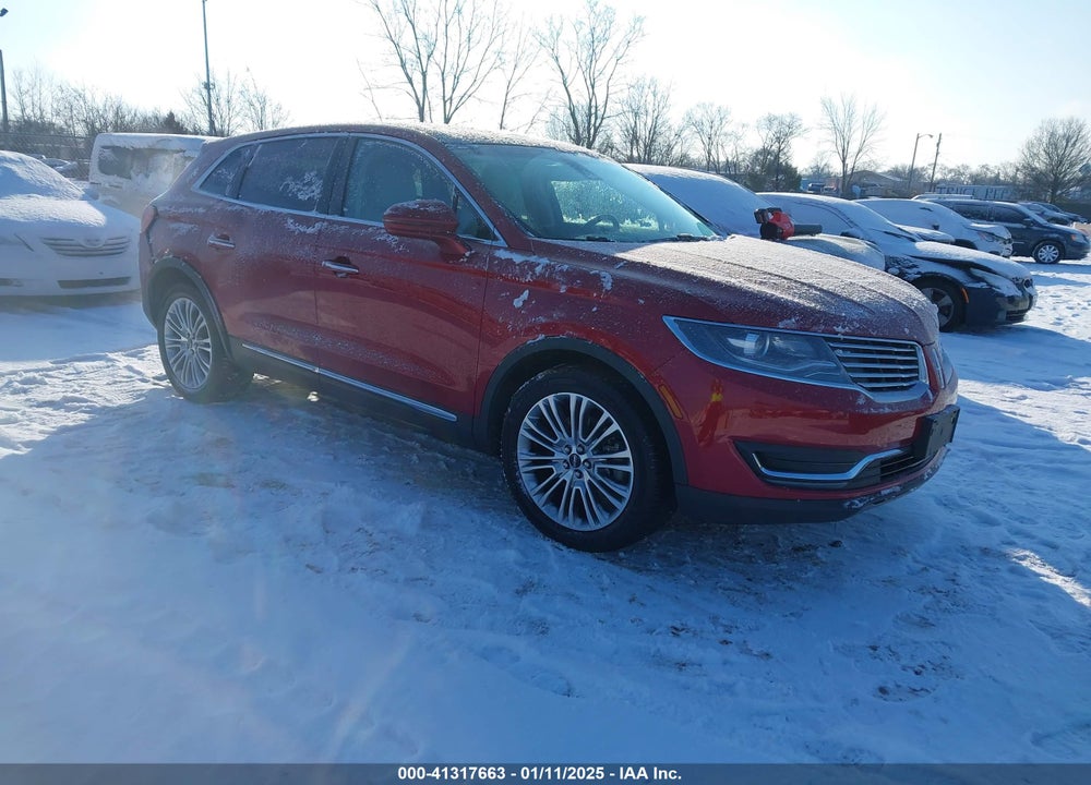 2018 LINCOLN MKX RESERVE VIN: 2LMPJ8LR5JBL31404
