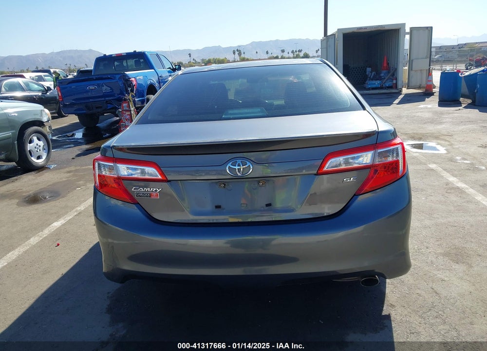 2012 TOYOTA CAMRY SE VIN: 4T1BF1FK0CU097389