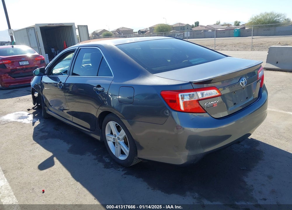 2012 TOYOTA CAMRY SE VIN: 4T1BF1FK0CU097389