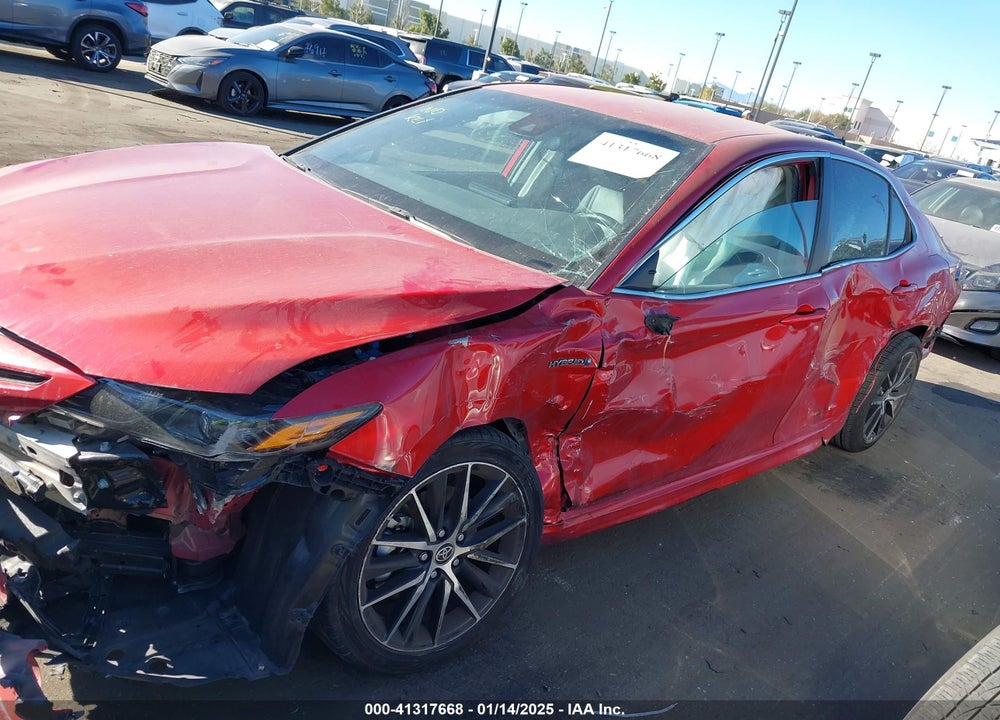 2021 TOYOTA CAMRY SE HYBRID VIN: 4T1G31AK1MU020327
