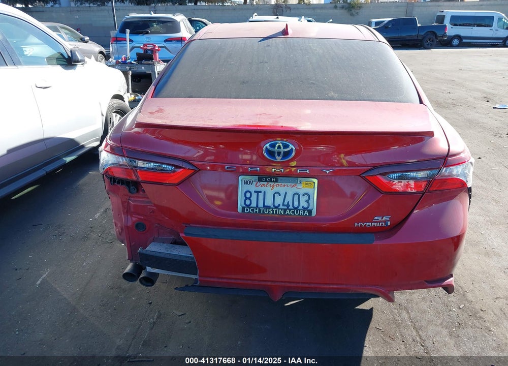 2021 TOYOTA CAMRY SE HYBRID VIN: 4T1G31AK1MU020327