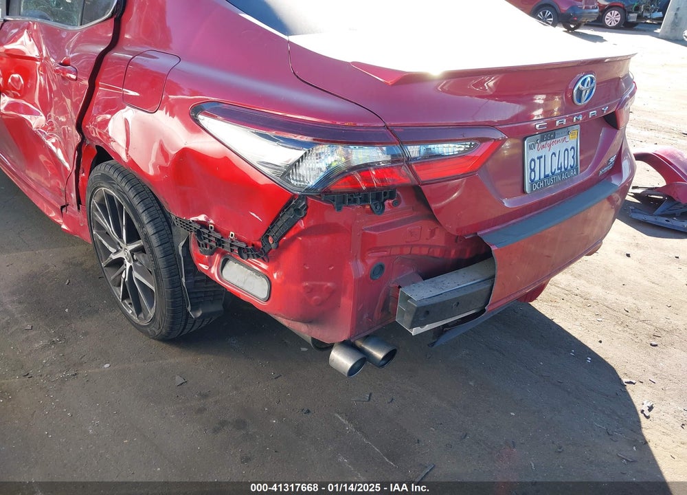 2021 TOYOTA CAMRY SE HYBRID VIN: 4T1G31AK1MU020327