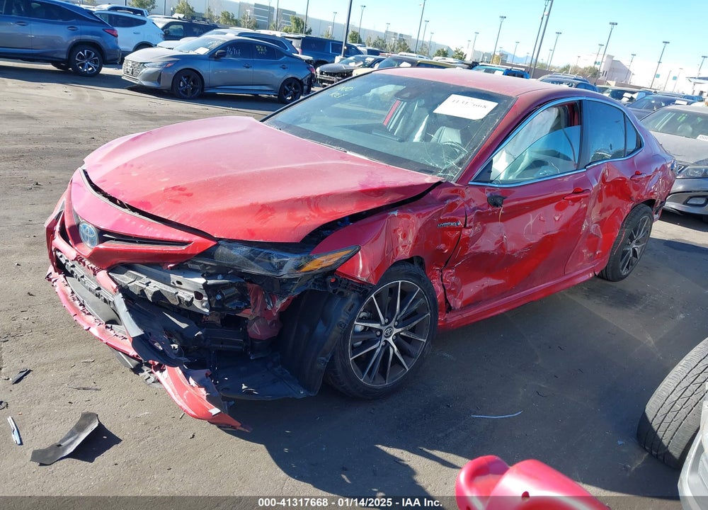 2021 TOYOTA CAMRY SE HYBRID VIN: 4T1G31AK1MU020327