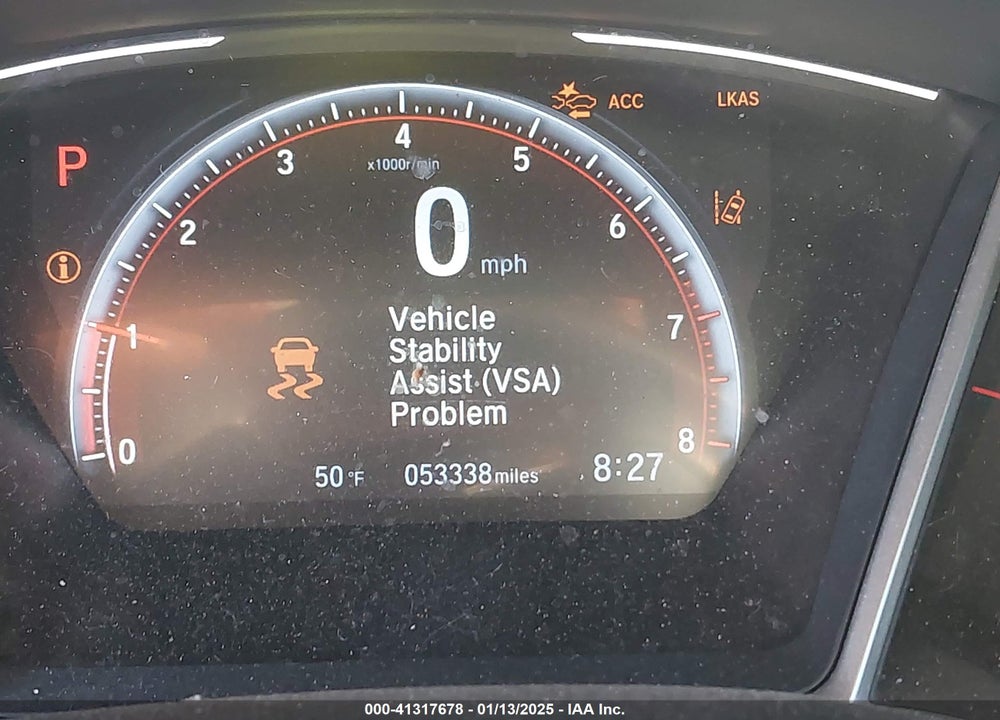 2019 HONDA CIVIC SPORT VIN: 2HGFC2F87KH598386