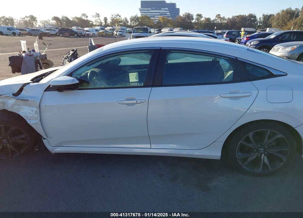 2019 HONDA CIVIC SPORT VIN: 2HGFC2F87KH598386