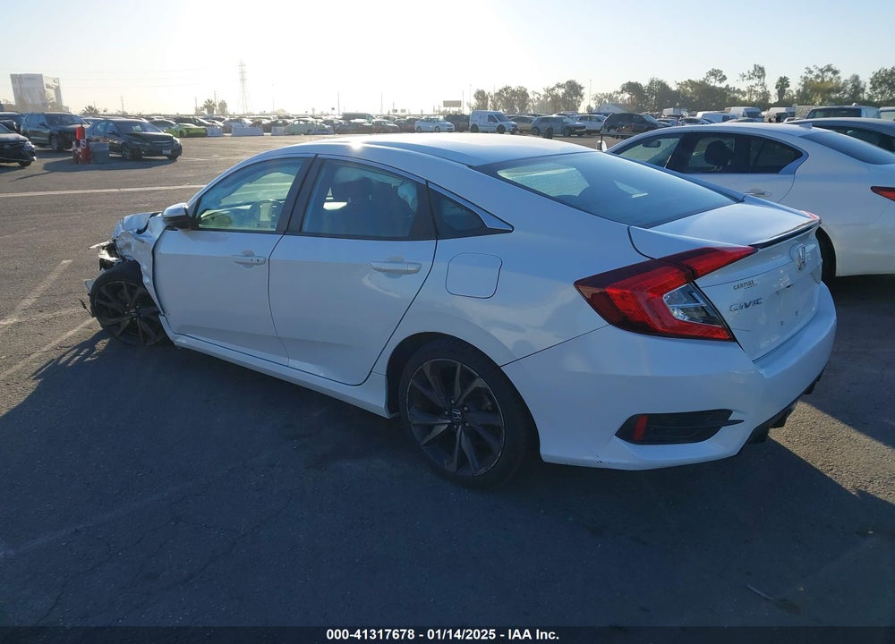 2019 HONDA CIVIC SPORT VIN: 2HGFC2F87KH598386
