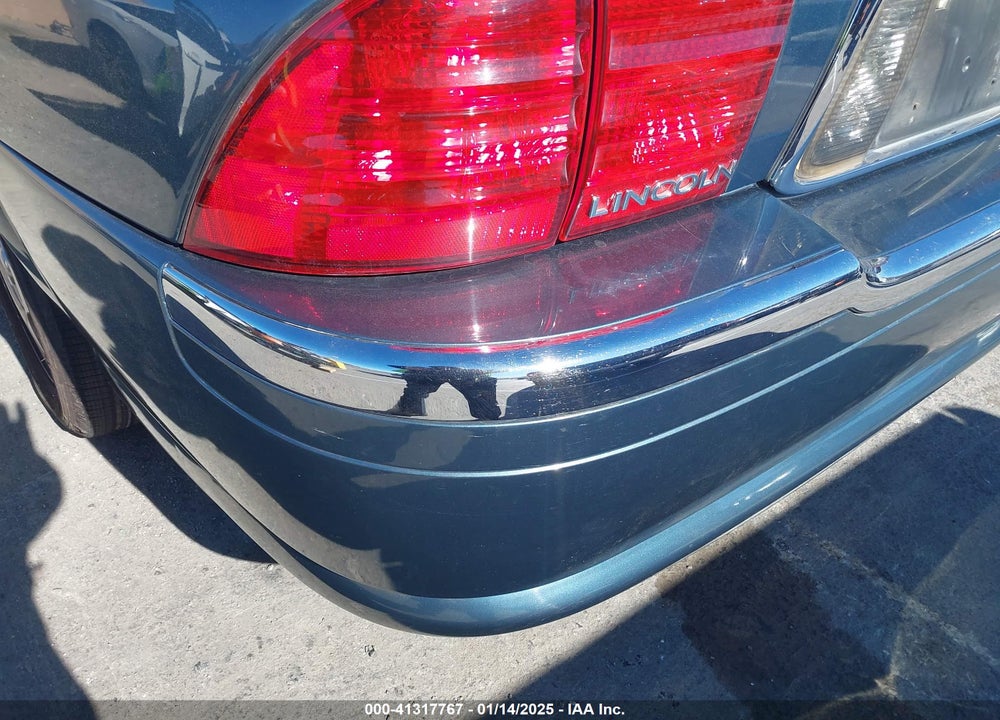 2001 LINCOLN LS V8 AUTO VIN: 1LNHM87A31Y617332