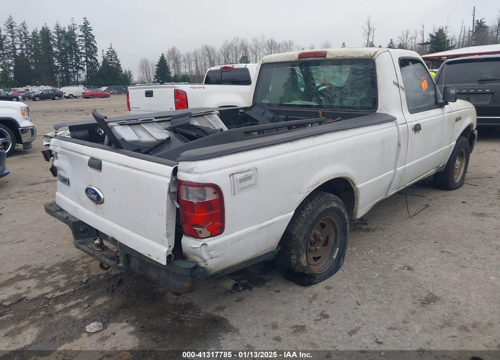 2004 FORD RANGER XL/XLT VIN: 1FTYR10D34PA21097