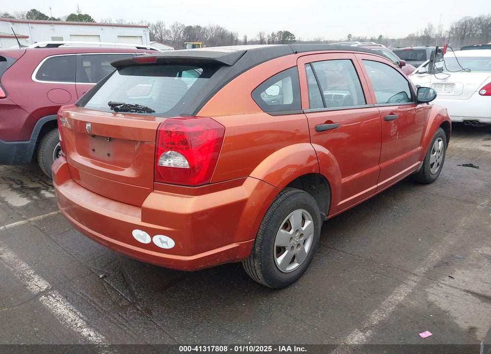 2008 DODGE CALIBER SE VIN: 1B3HB28B18D577236