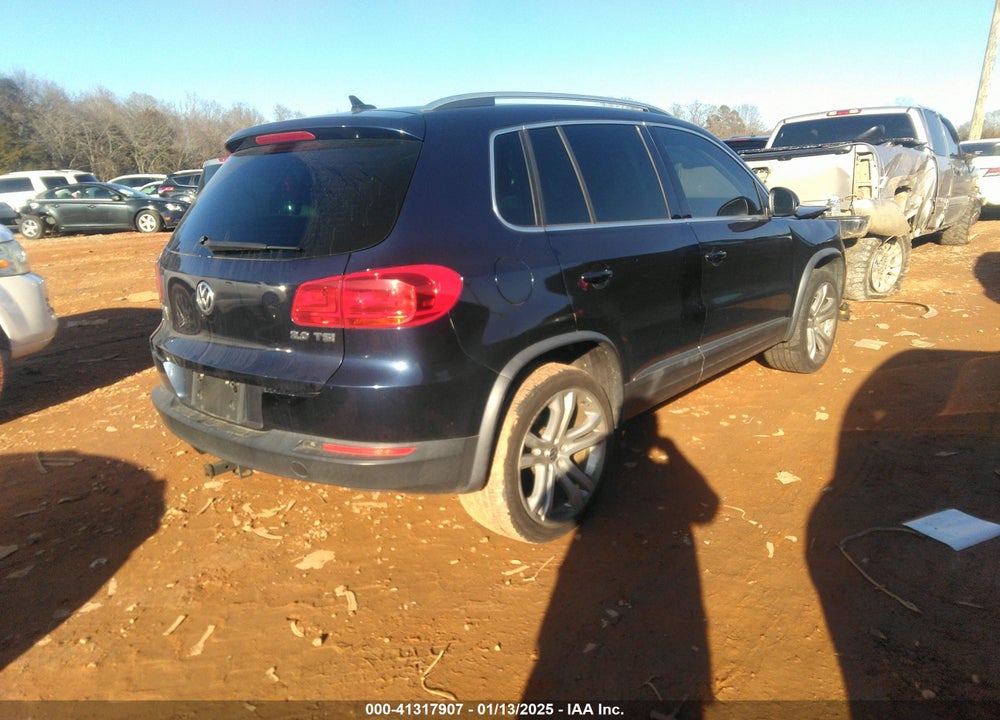 2012 VOLKSWAGEN TIGUAN SEL VIN: WVGAV7AXXCW564116
