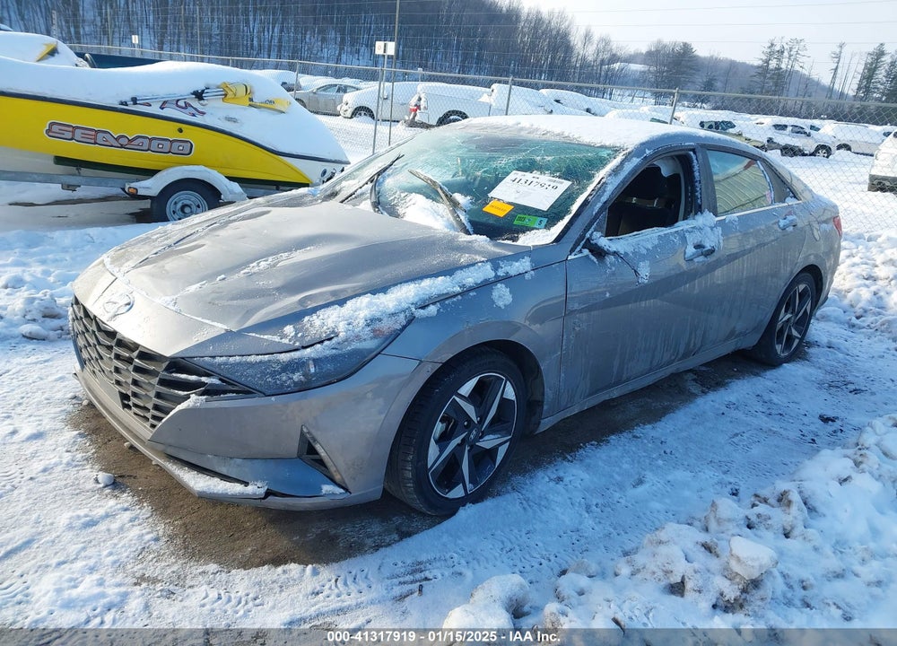 2022 HYUNDAI ELANTRA VIN: KMHLN4AG2NU344877