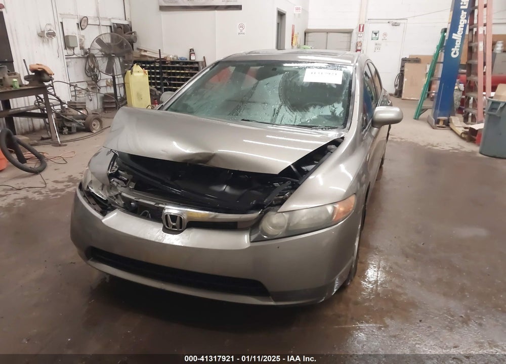 2008 HONDA CIVIC VIN: 1HGFA168X8L087721