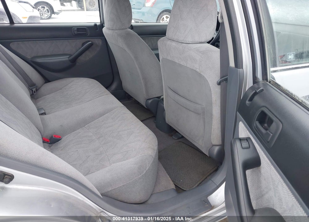 2001 HONDA CIVIC LX VIN: JHMES16541S011001