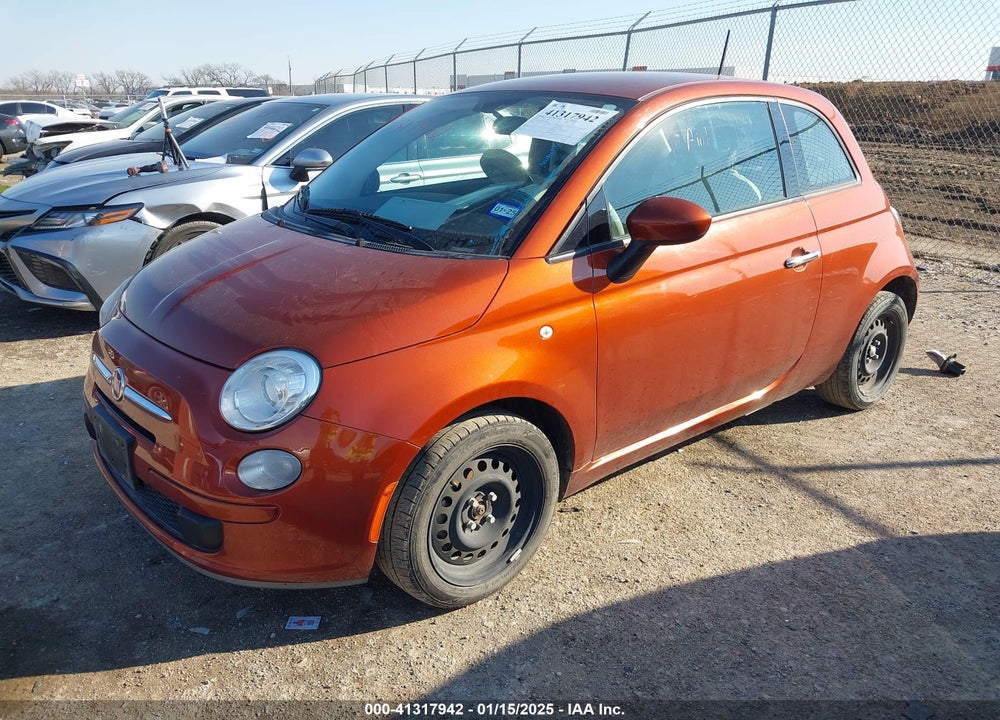 2015 FIAT 500 VIN: 3C3CFFAR9FT636606