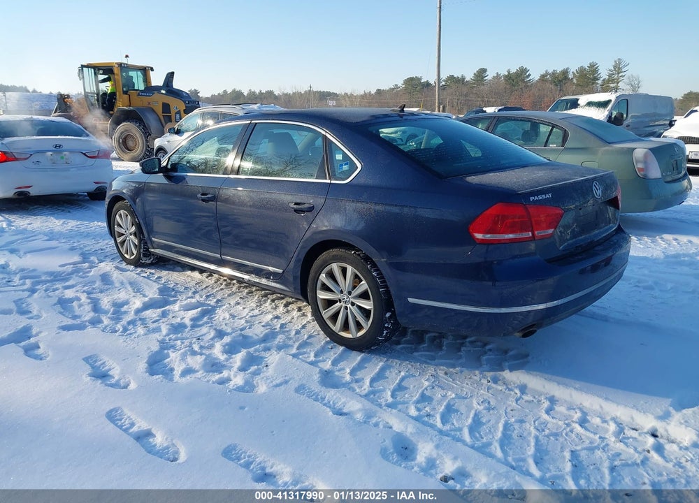 2013 VOLKSWAGEN PASSAT 2.5L SEL PREMIUM VIN: 1VWCP7A36DC135706
