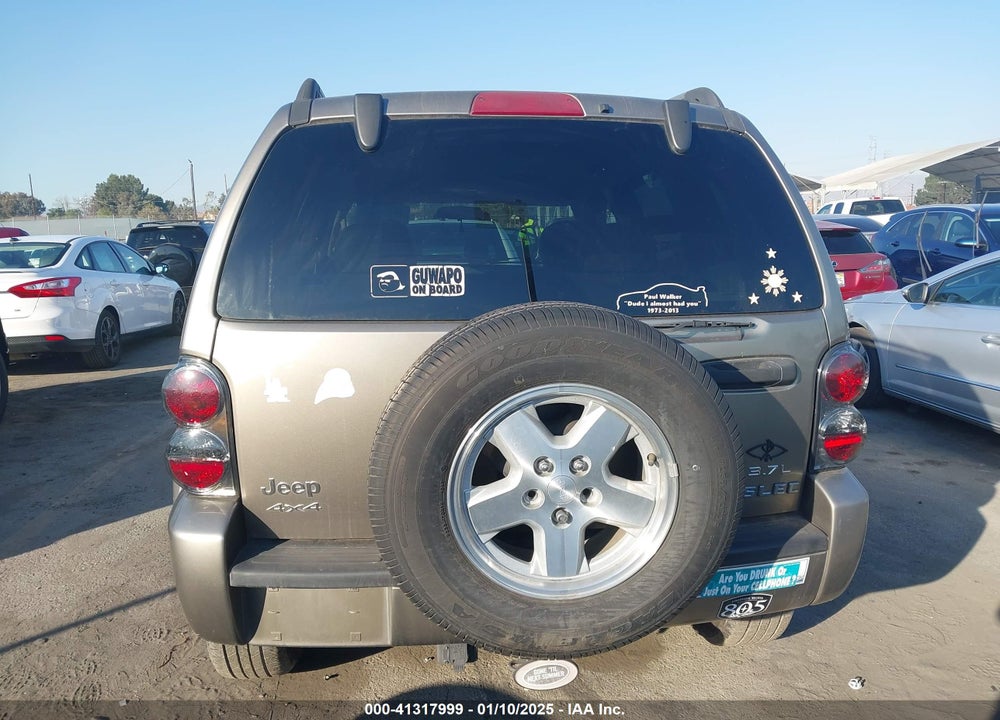 2003 JEEP LIBERTY LIMITED EDITION VIN: 1J4GL58KX3W507136