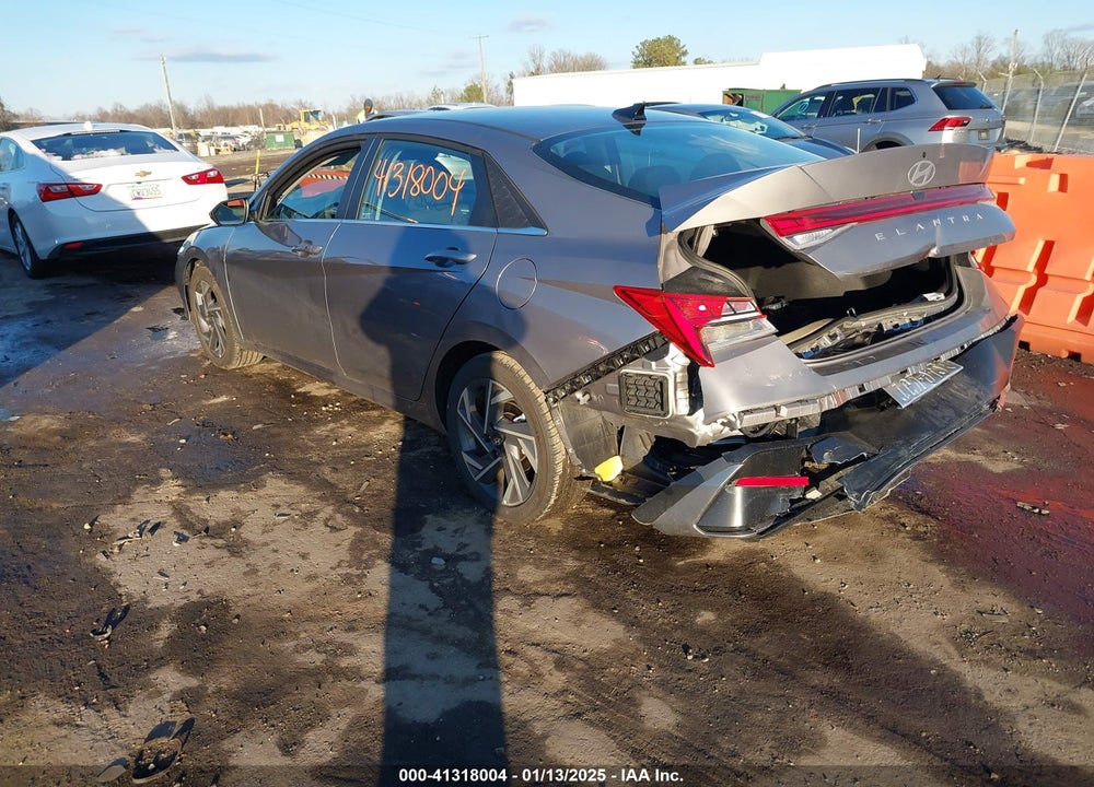 2025 HYUNDAI ELANTRA SEL CONVENIENCE VIN: KMHLS4DG6SU872616
