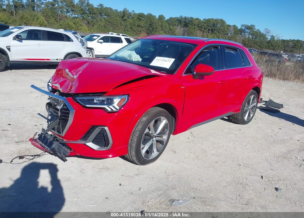 2021 AUDI Q3 PREMIUM PLUS 45 TFSI S LINE QUATTRO TIPTRONIC VIN: WA1EECF36M1080134