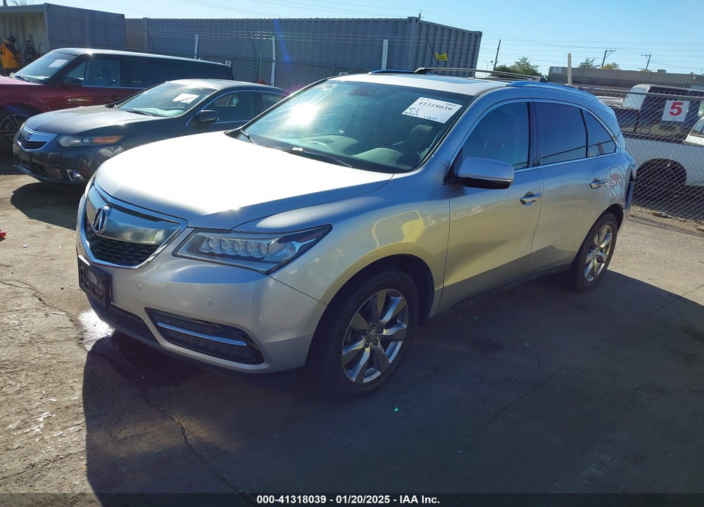 2014 ACURA MDX ADVANCE PKG W/ENTERTAINMENT PKG VIN: 5FRYD4H83EB048866