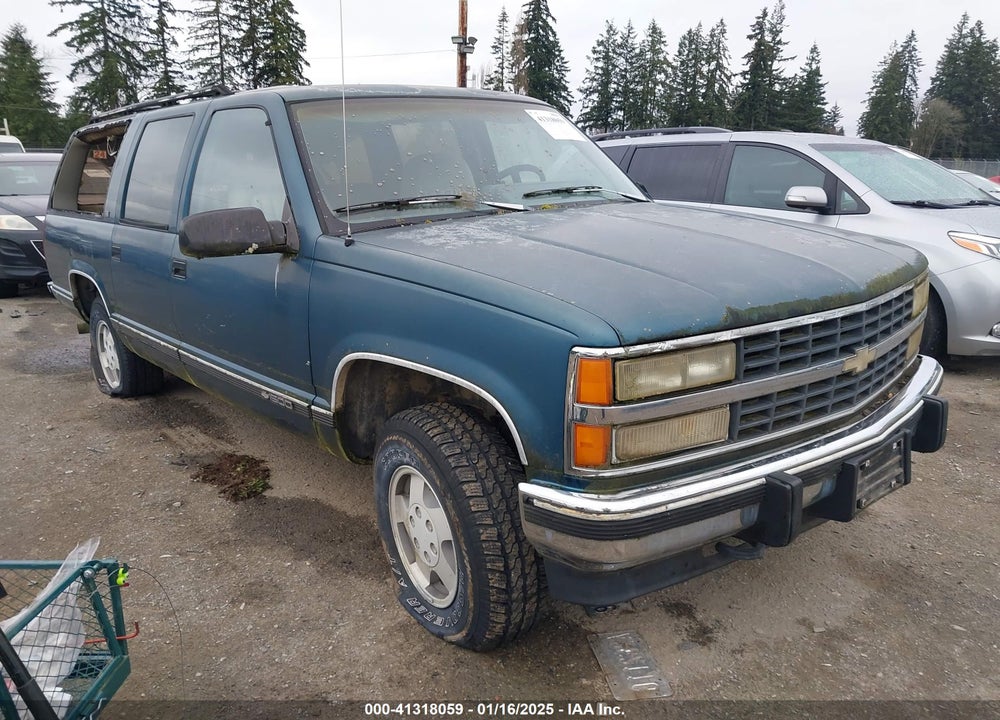 1992 CHEVROLET SUBURBAN K1500 VIN: 1GNFK16K0NJ347162
