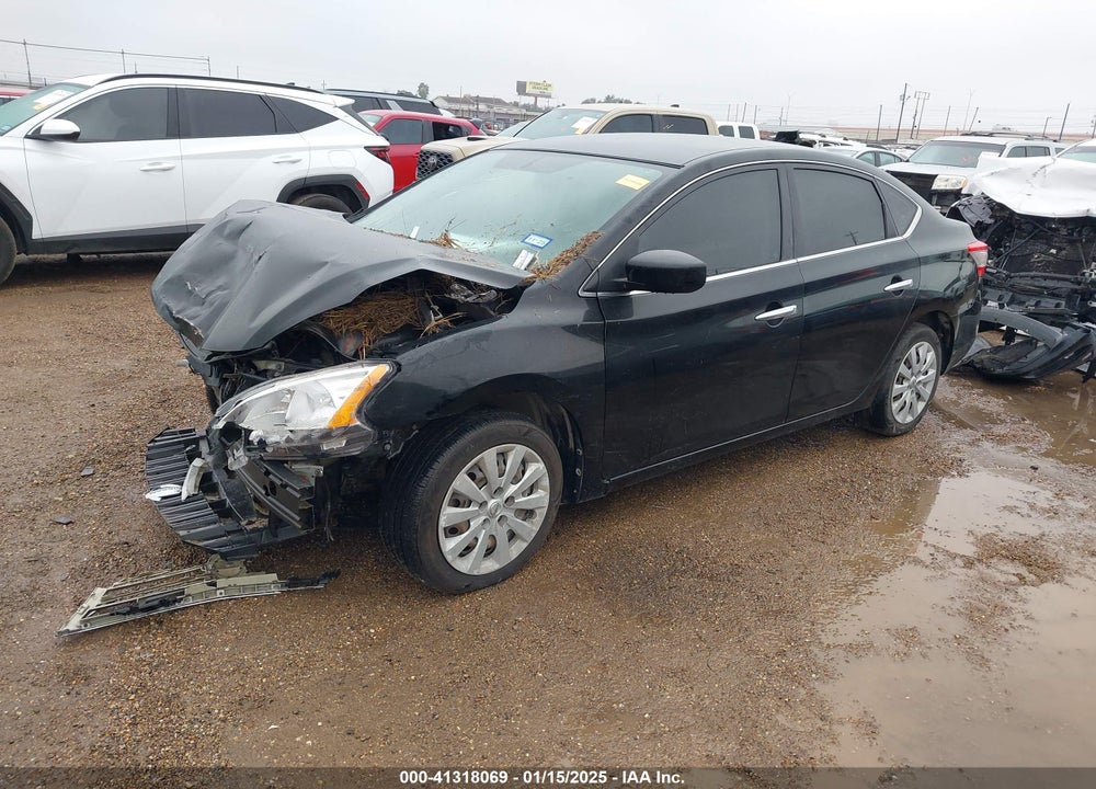 2014 NISSAN SENTRA S VIN: 3N1AB7AP0EL683477